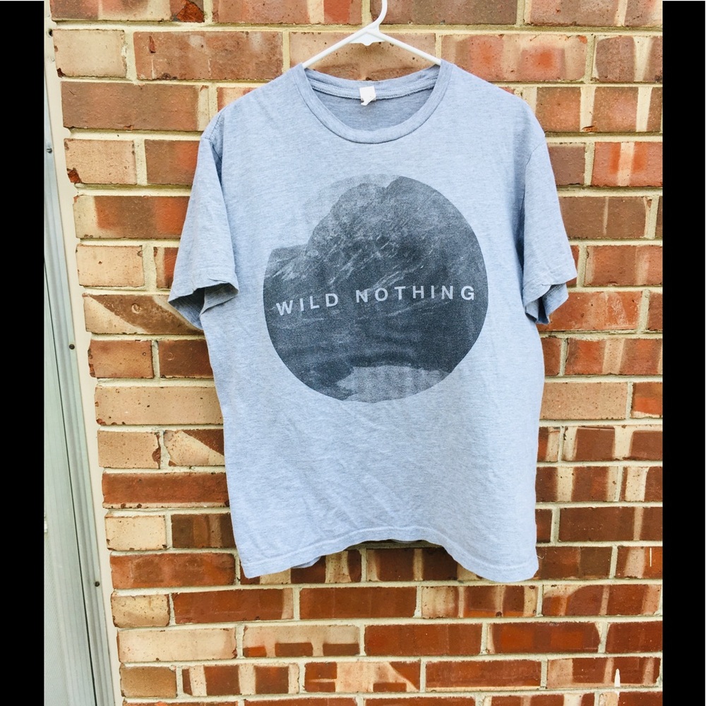 Wild Nothing concert tee
